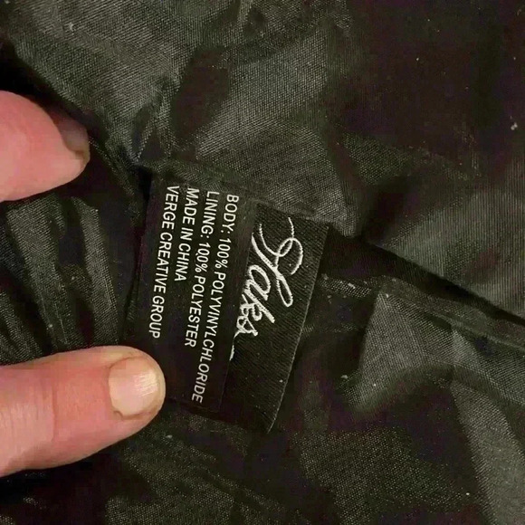 Saks Fifth Avenue tote bag, pink snakeskin, open, no closure, 10”handle,17”x 14” - Picture 7 of 7